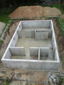 betonkelder woningbouw Exel Lemele