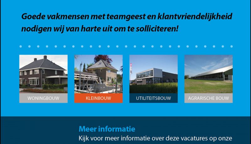 Vacature Exel Lemele Bouw timmerman