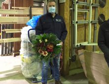 Jubilaris Jan Kleinlugtenbeld 12,5 jaar in dienst Exel Lemele Bouw