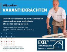 vakantiekrachten Exel Lemele Bouw