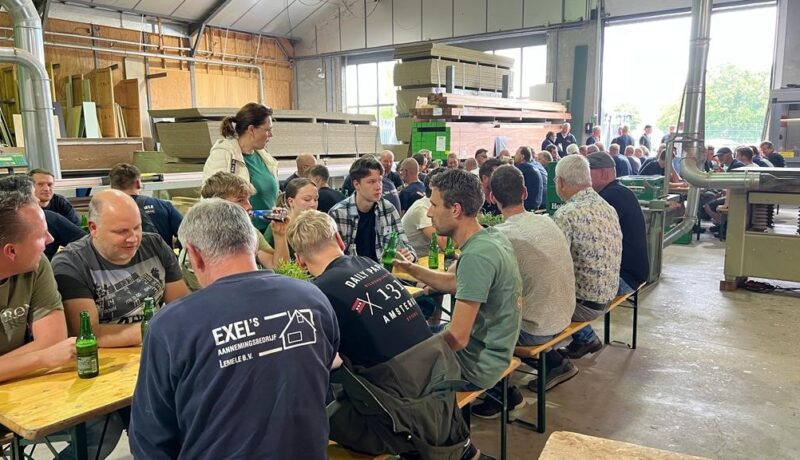 Bouwvakborrel Exel Lemele Bouw 2023