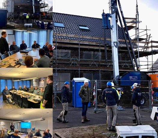 Training veilig werken met de 10 tm kraan Exel Lemele Bouw